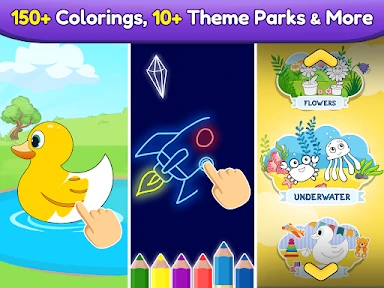 Coloring games for kids: 2-5 y screenshot