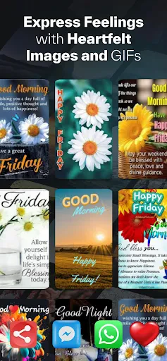 Daily Wishes and Blessings Gif screenshot