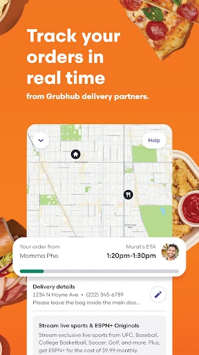 Grubhub: Food Delivery screenshot