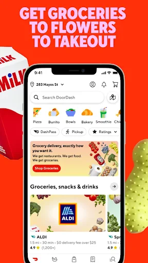 DoorDash: Food, Grocery, More screenshot