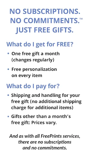 FreePrints Gifts screenshot