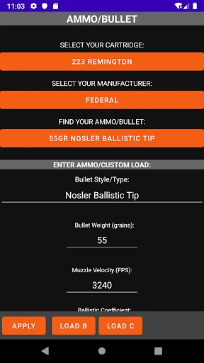 Impact Ballistics screenshot