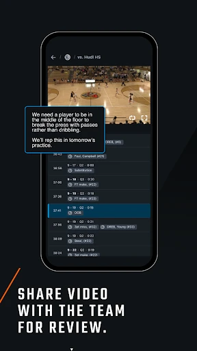 Hudl screenshot