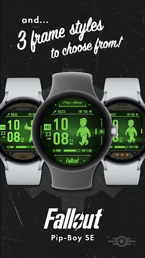 Fallout Pip-Boy SE Watch Face screenshot