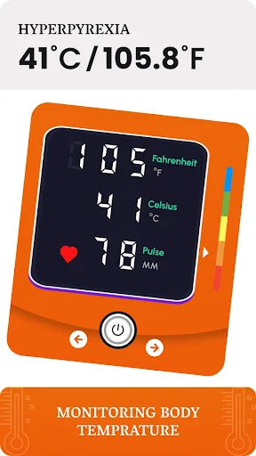 Body Temperature Fever Tracker screenshot