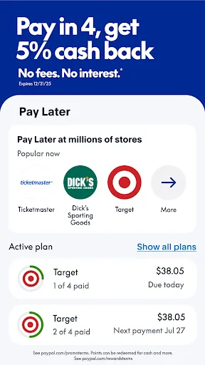 PayPal - Pay, Send, Save screenshot