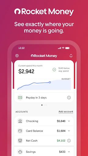 Rocket Money - Bills & Budgets screenshot