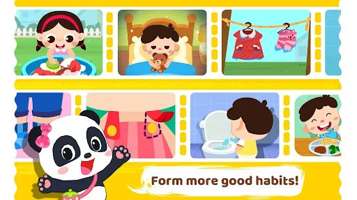 Baby Panda's Daily Habits screenshot
