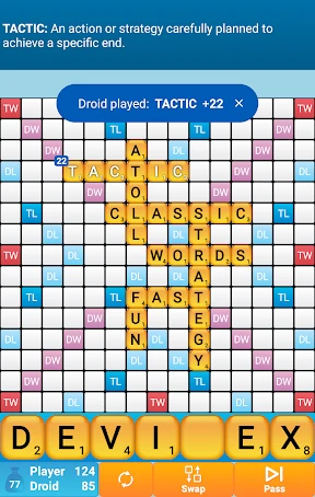 Classic Words Plus screenshot