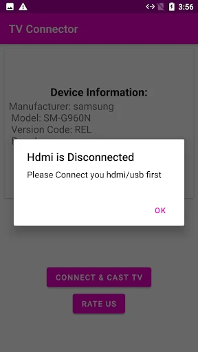 Mobile Connect to TV USB HDMI screenshot