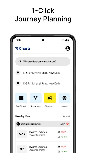 Chartr - Tickets, Bus & Metro screenshot