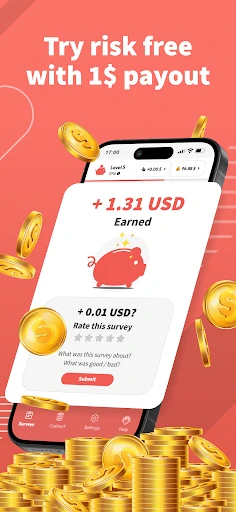HeyPiggy - Paid Surveys screenshot