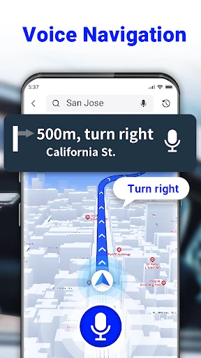 GPS Voice Navigation: Live Map screenshot