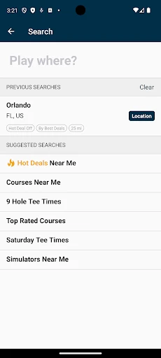 GolfNow: Golf Tee Times screenshot