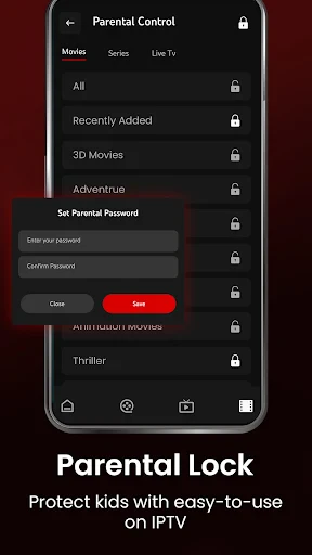 Xtream IPTV Player screenshot