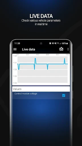 OBDeleven VAG car diagnostics screenshot