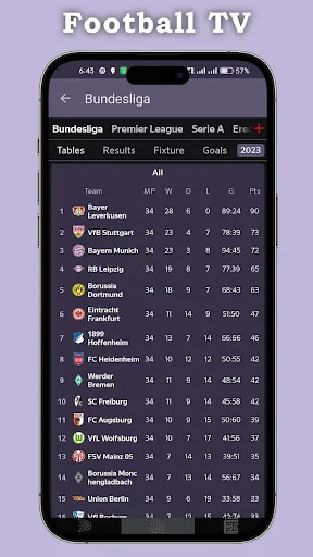 Live Football TV HD Streaming screenshot