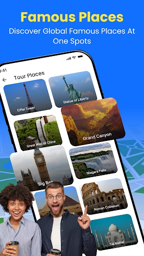 GPS Earth Maps Live Navigation screenshot
