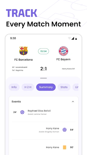 Soccer Live Scores: SnapGoal screenshot