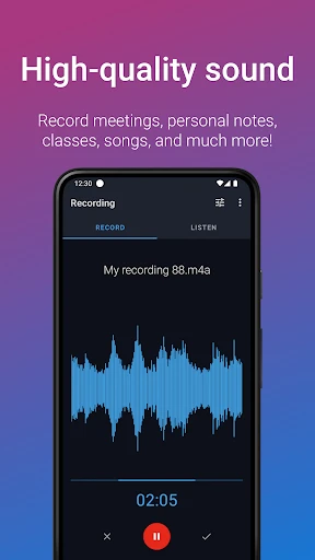 Easy Voice Recorder screenshot