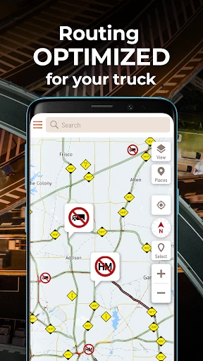 Hammer: Truck GPS & Maps screenshot