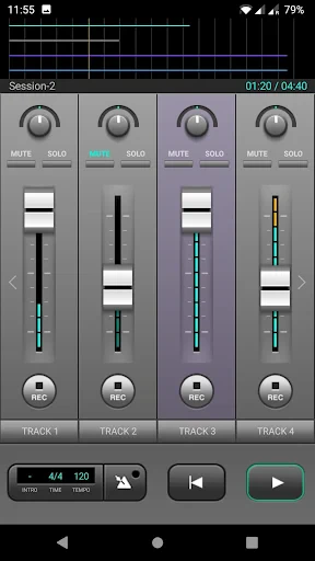 J4T Multitrack Recorder screenshot