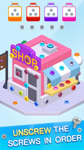 Screw Away: 3D Pin Puzzle screenshot