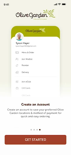 Olive Garden Italian Kitchen screenshot