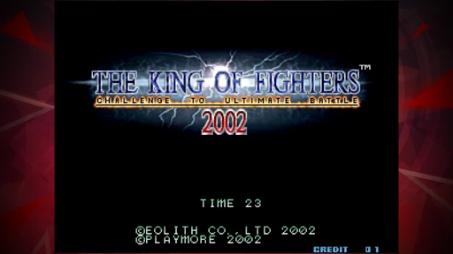 KOF 2002 ACA NEOGEO screenshot