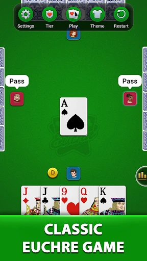 Euchre - Card Game Offline screenshot