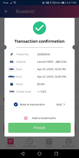 Flowbird Parking screenshot