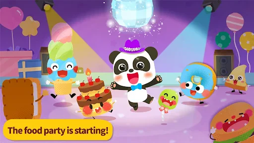 Baby Panda's Food Party screenshot