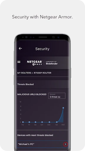 NETGEAR Nighthawk WiFi Router screenshot