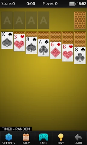 Solitaire screenshot