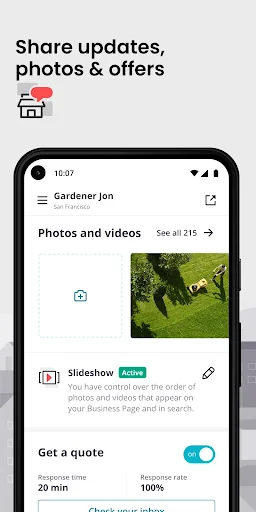 Yelp for Business screenshot
