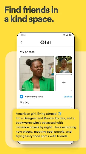 Bumble For Friends: Meet IRL screenshot
