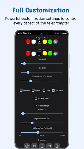 Nano Teleprompter screenshot