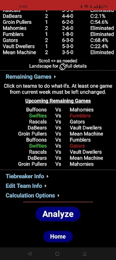 PlayoffComputer screenshot