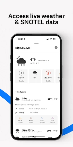 onX Backcountry Trail Maps GPS screenshot
