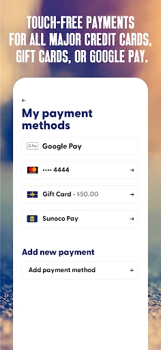 Sunoco: Pay fast & save screenshot