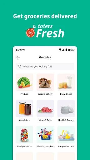 Toters: Food Delivery & More screenshot