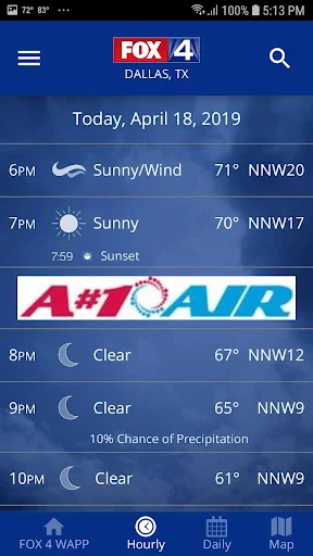 FOX 4 Dallas-Fort Worth: Weath screenshot