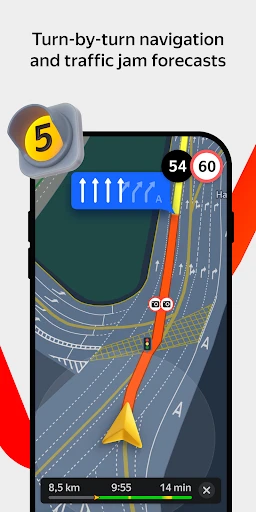 Yandex Maps and Navigator screenshot