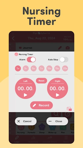 PiyoLog: Newborn Baby Tracker screenshot