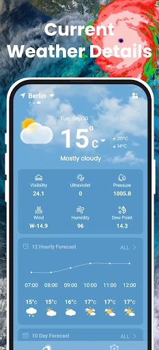 Daily Weather Launcher - Radar screenshot
