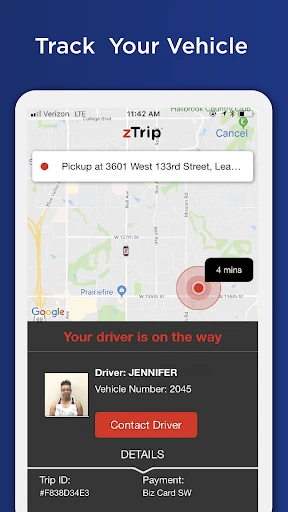 zTrip screenshot