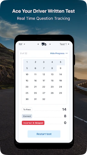 Driver Written Test: 2025 Test screenshot