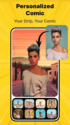 Cartoon Comic Strip Maker screenshot