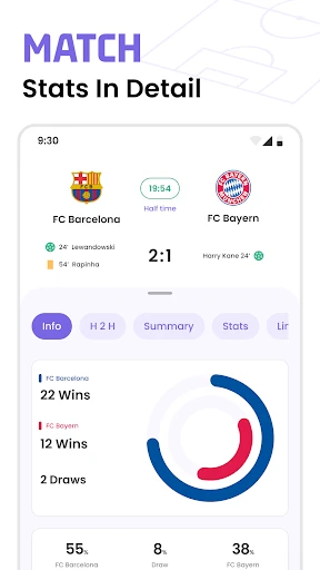 Soccer Live Scores: SnapGoal screenshot