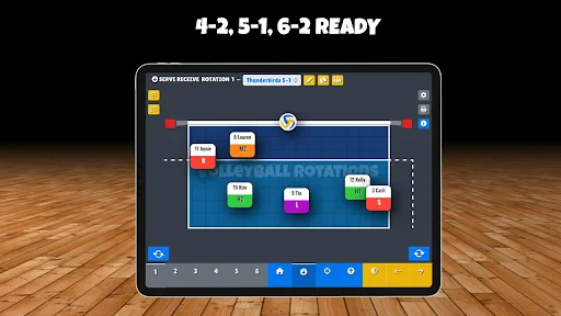 Volleyball Rotations screenshot